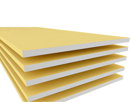 le panneau de gypse conique par 12mm de fibre de verre de bord a renforcé 1220mm x 2440mm