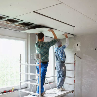 Bon prix Plaque de plâtre décorative de 12mm, panneau de gypse 4x8 pour la séparation interne de mur en ligne