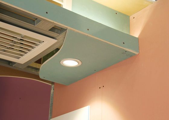 Bon prix Installation facile Panneau de gypse 4x8 pieds 12mm pour cloison de bâtiment commercial et insonorisation en ligne