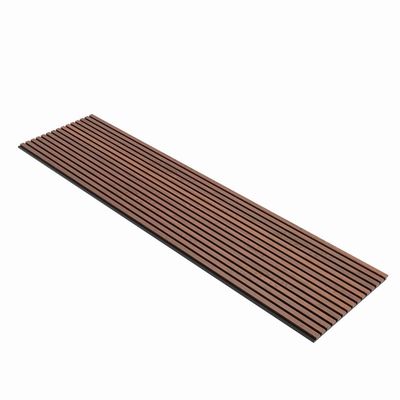 Bon prix 122x2440mm Ardoises en bois acoustique Panneau MDF pour décoration intérieure en ligne