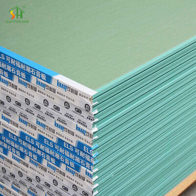 Bon prix Design moderne 5/8 pouces 1/2 pouces panneau de plâtre non combustible Matériau en plâtre résistant à l'eau en ligne